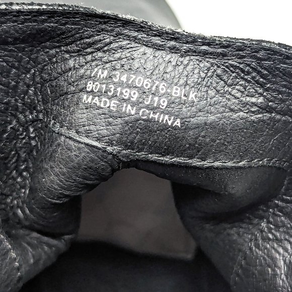 Frye Women Reina Cut Out Black Leather Western Cowboy Ankle Suede boots size 7 - Picture 9 of 12